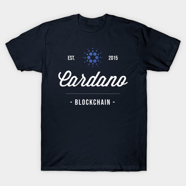 Cardano ADA Cryptocurrency 2015 Bull Run Blockchain T-Shirt by Kogarashi